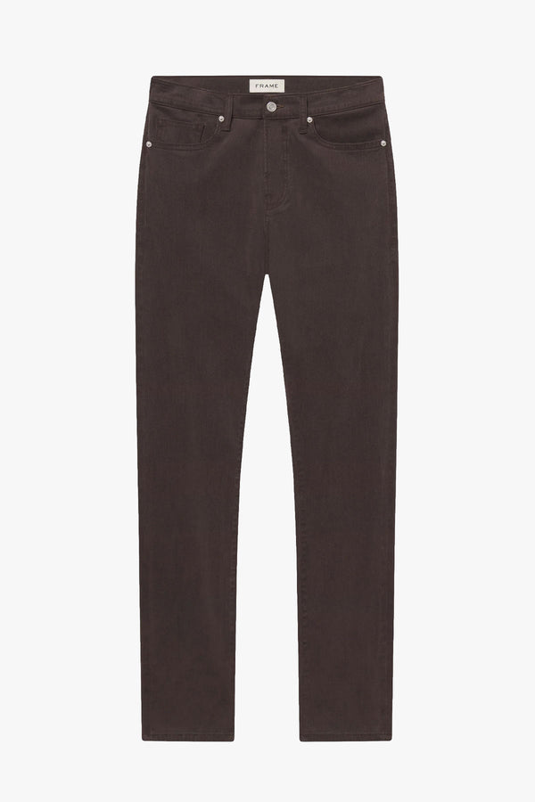 L'HOMME SLIM BRUSHED TWILL
