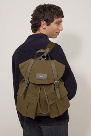 Waxed Backpack