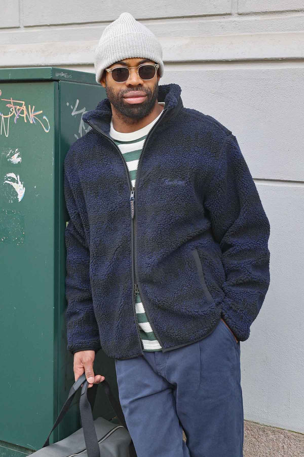 Jacquard Full Zip Fleece