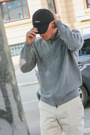 Heavy Full Zip Wool/Cashmere Sweater