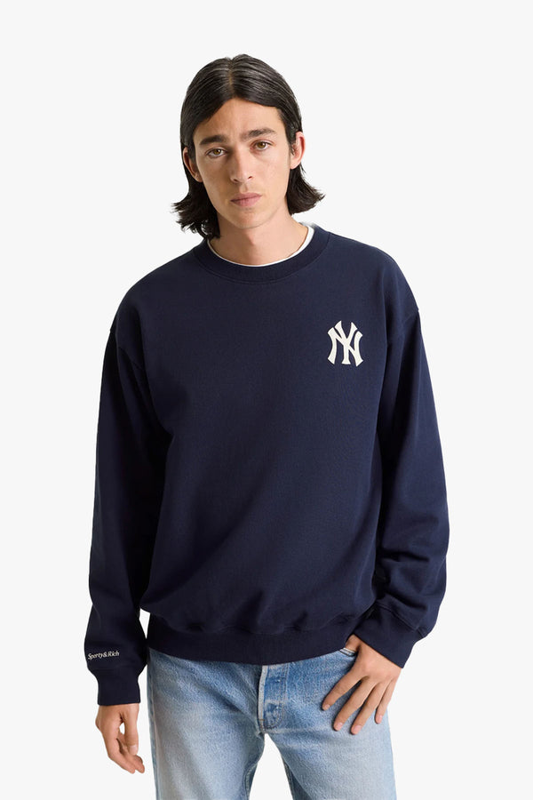 Heritage Yankees Serif Crewneck
