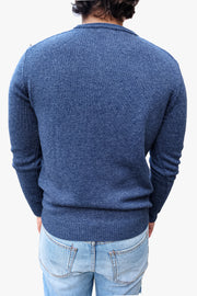 Wool Cashmere Crewneck Sweater