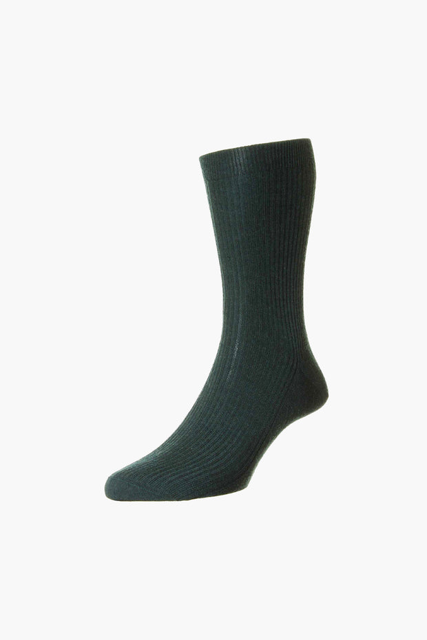 Superfine Merino Wool Sock Green