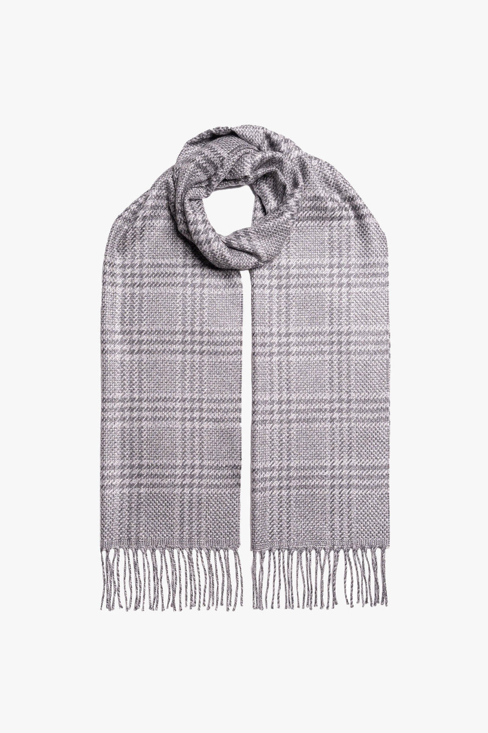 Prince Of Wales Checked Scarf
