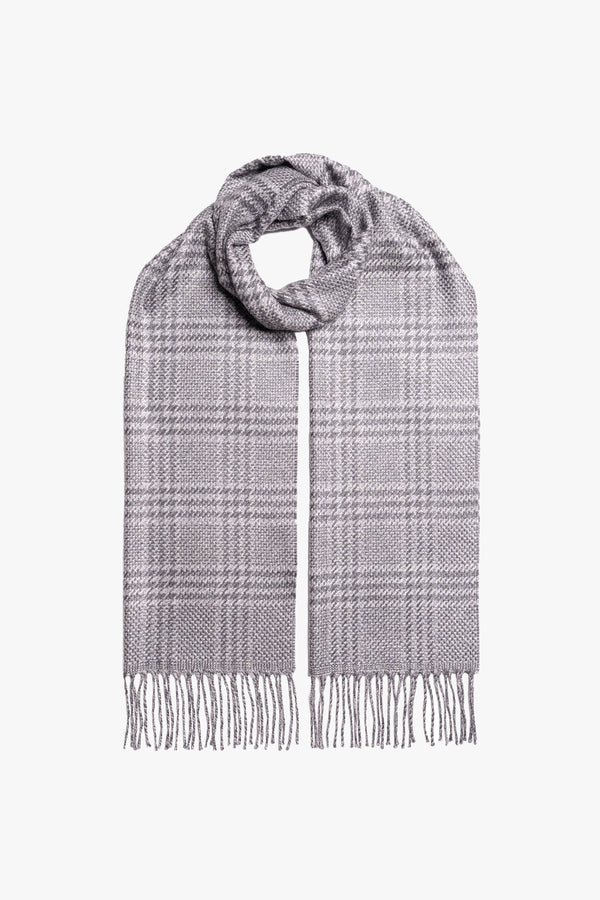 Prince Of Wales Checked Scarf