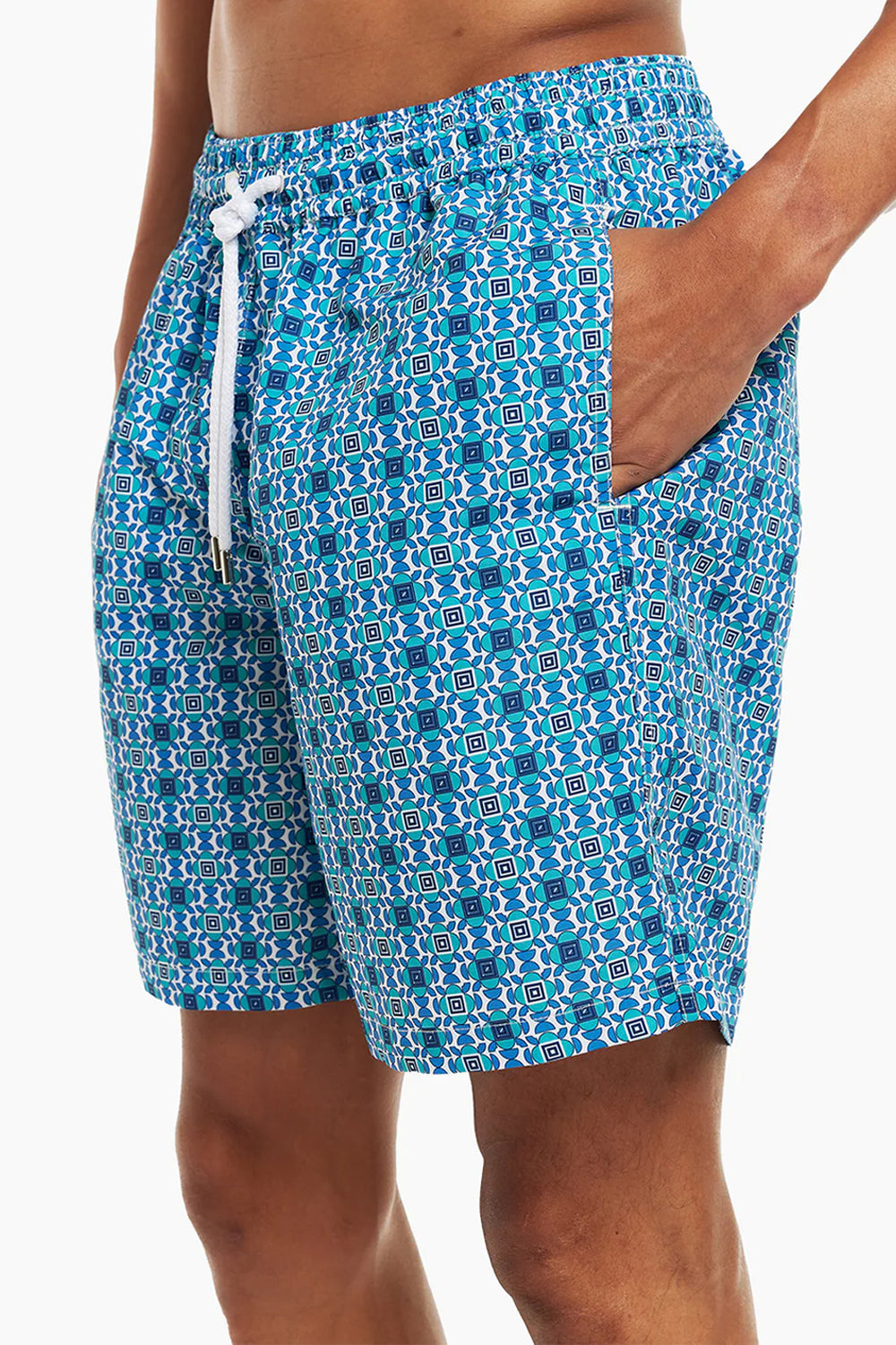 Board Angra Deco Print Swim Shorts