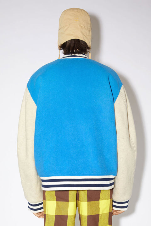 Wool Blend Varsity Jacket