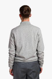 Full Zip Wool/Cashmere Sweater