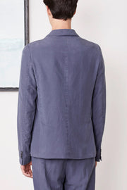 Garment Dyed Cotton/Tencel Blazer