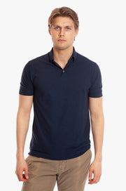 Short-Sleeved Ice Cotton Polo Shirt