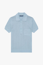 Clemente Crochet Polo Shirt