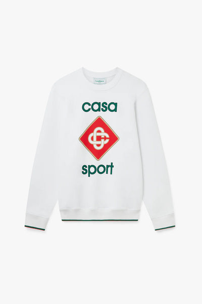 Casa Sport Logo Screen Printed Unisex Sweatshirt