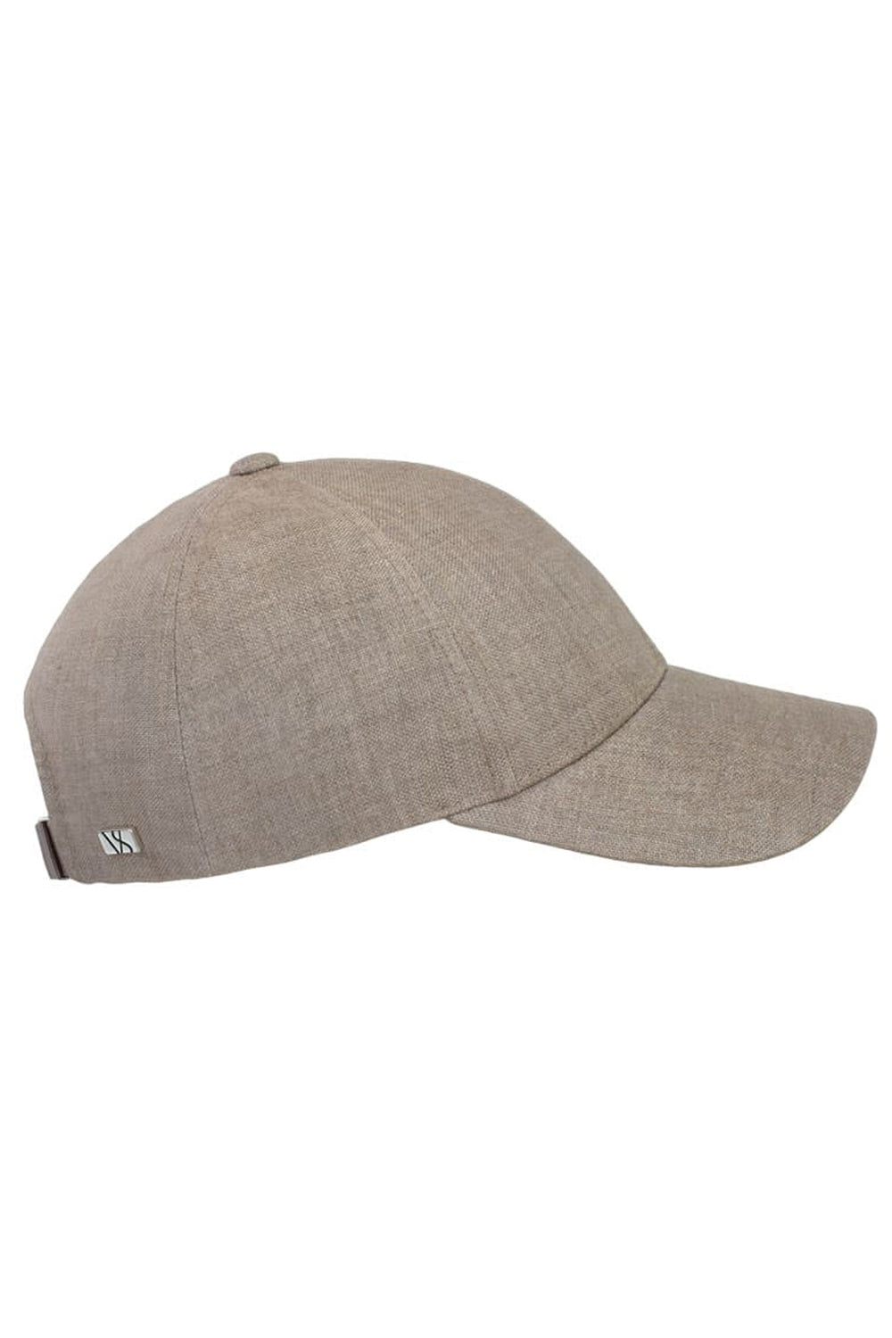 Argent Khaki Linen Caps