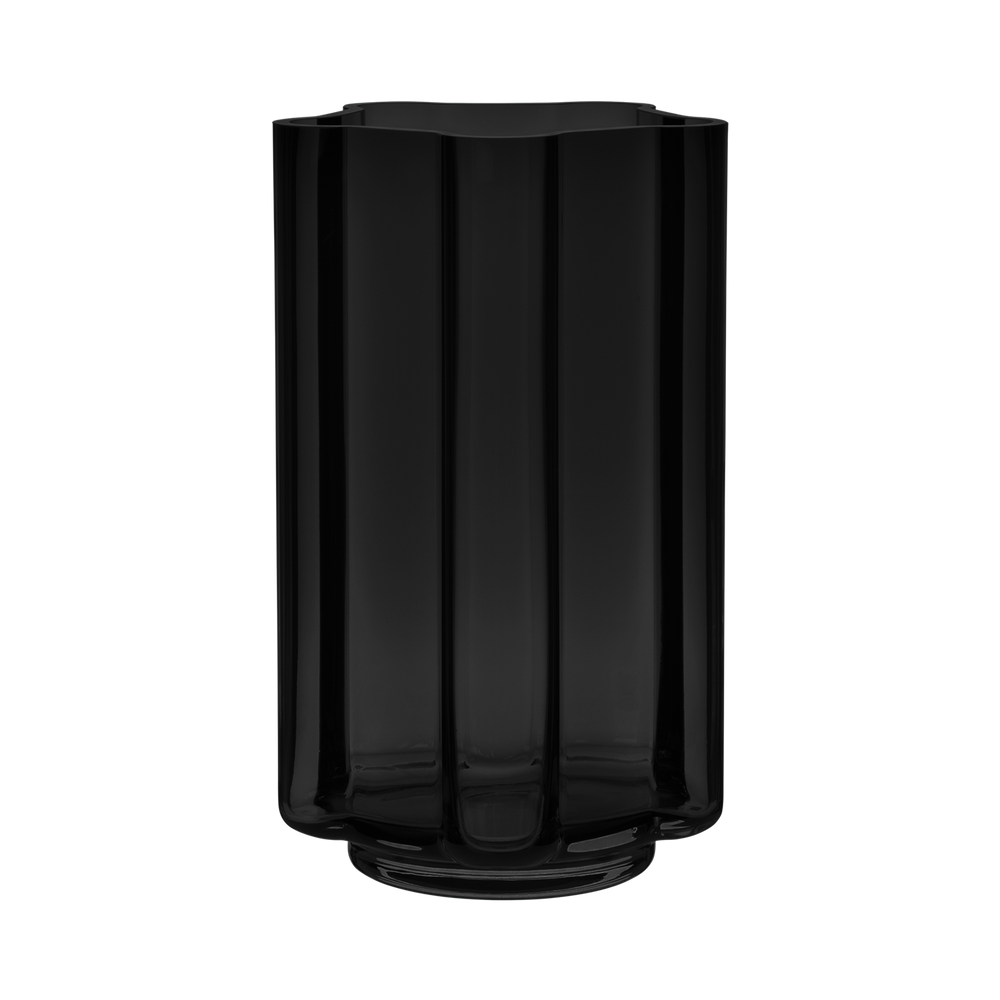 Funki Vase Rounded Black