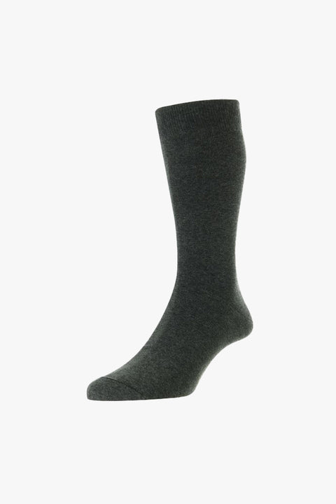 Flat Knit Cotton Sock