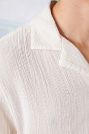 Eren Short Sleeved Textured Shirt