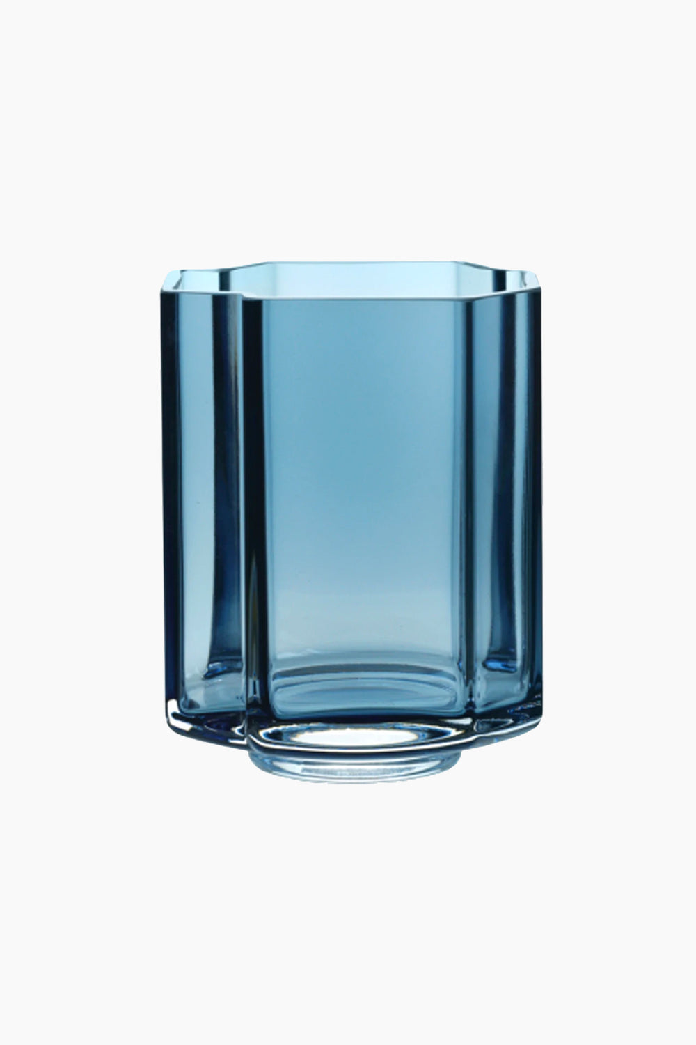 Funki Light Asymmetric Vase Blue