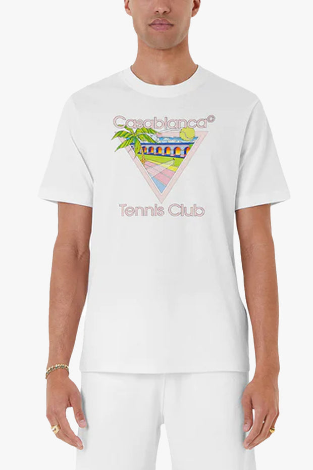 Tennis Club Icon Screen Printed T-Shirt