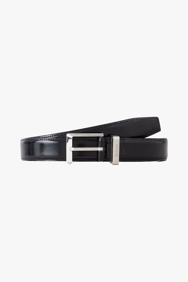 MULBERRY 4cm Braided Leather Belt for Men