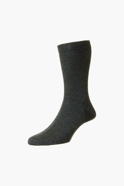 Superfine Merino Wool Sock Charcoal