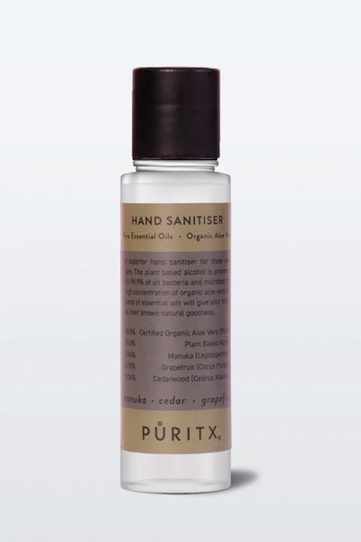 Puritx 60 ml Hand Sanitizer Manuka, Cedar, Grapefruit