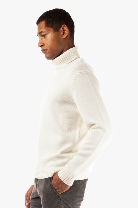 Merino Wool Roll Neck Sweater