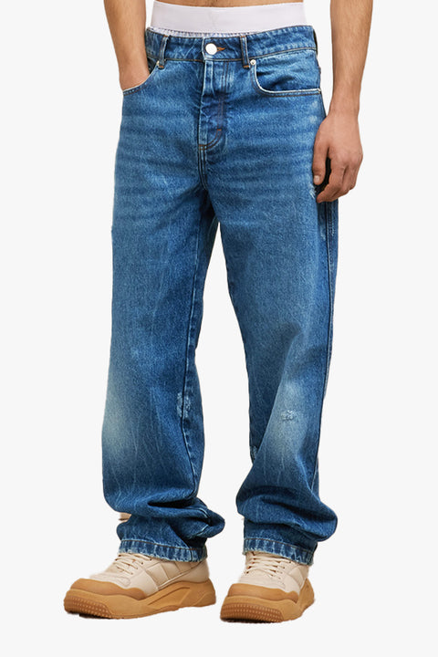 STRAIGHT FIT JEANS