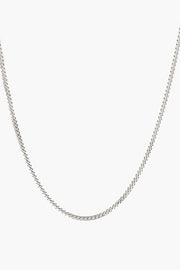 Curb Chain M Sterling Silver