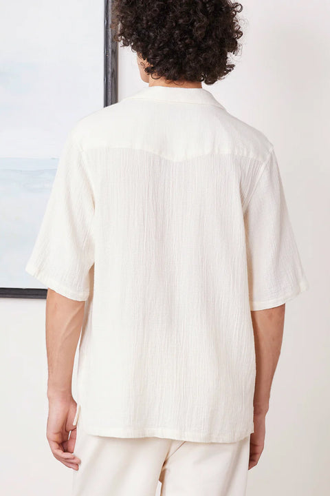 Eren Short Sleeved Textured Shirt