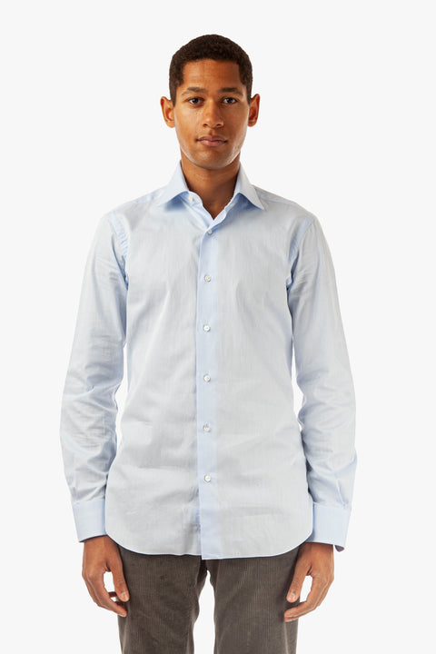 Light Blue Print Shirt