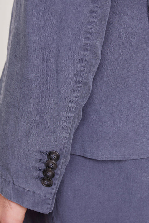 Garment Dyed Cotton/Tencel Blazer