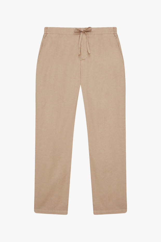 Mendes Linen/Cotton Stretch Trousers