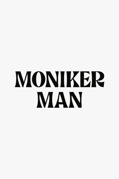 Moniker Man Gift Card